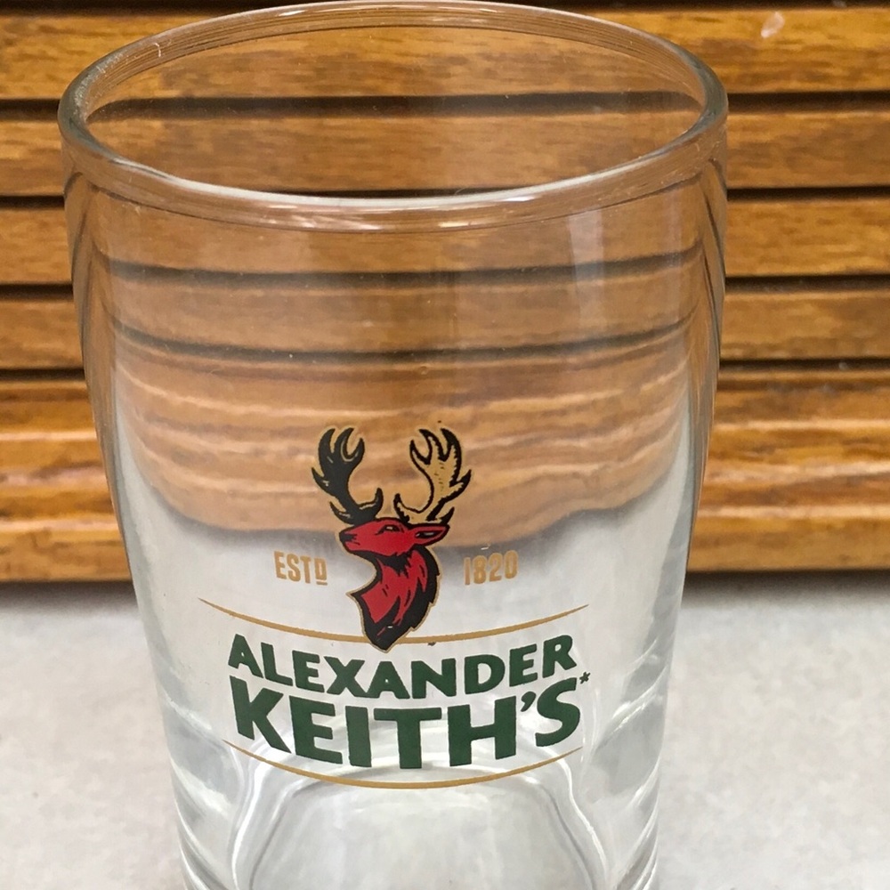 Alexander Keith's Logo Glass, Sampler Size